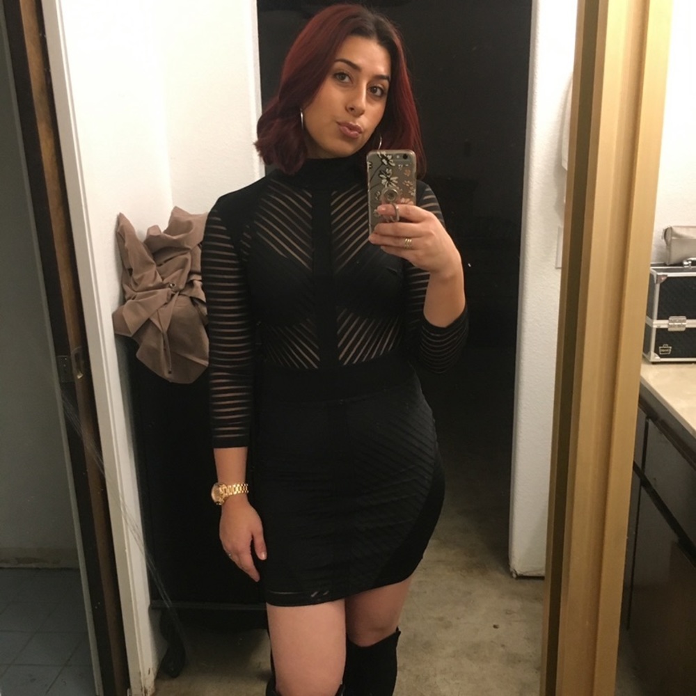 Sight to see dress- Black
